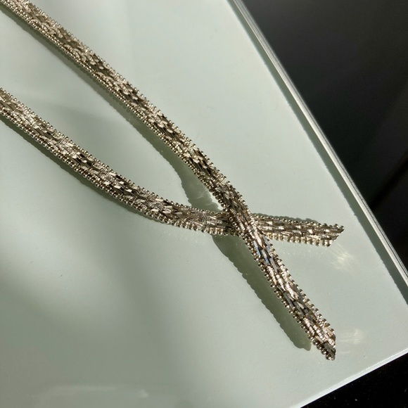 🎁 🎁 Stunning Sterling Silver earring/necklace set (stamped) - Picture 3 of 8